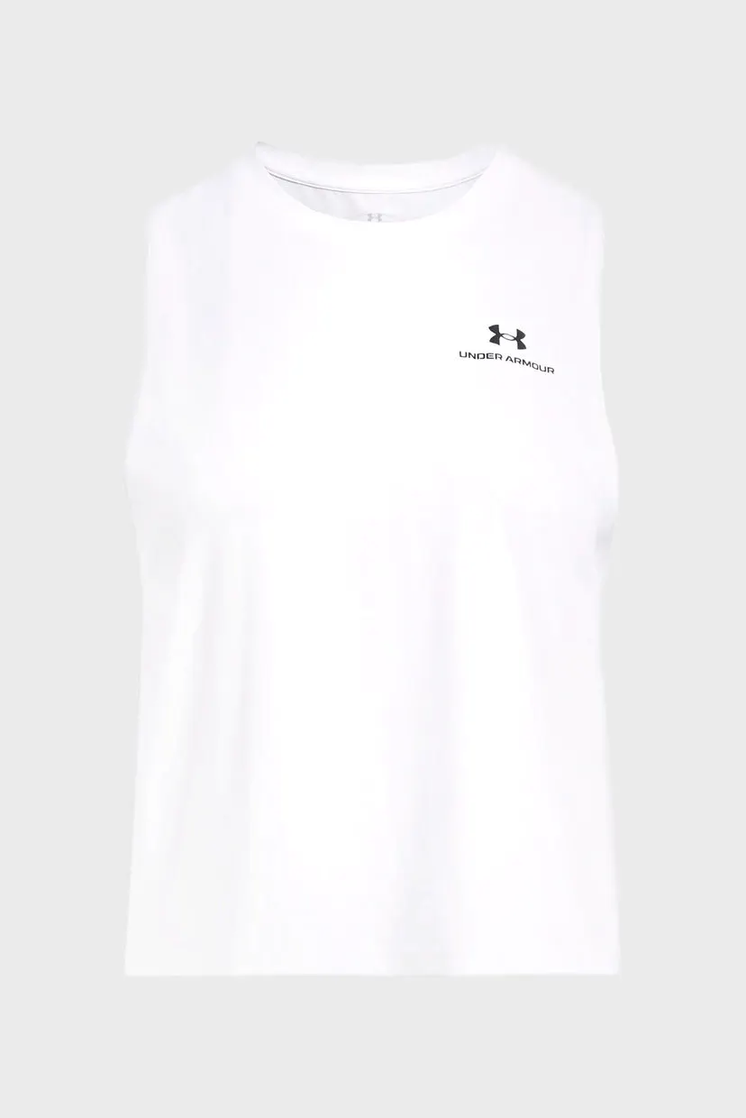 Женская белая майка Vanish Energy Crop Tank 3