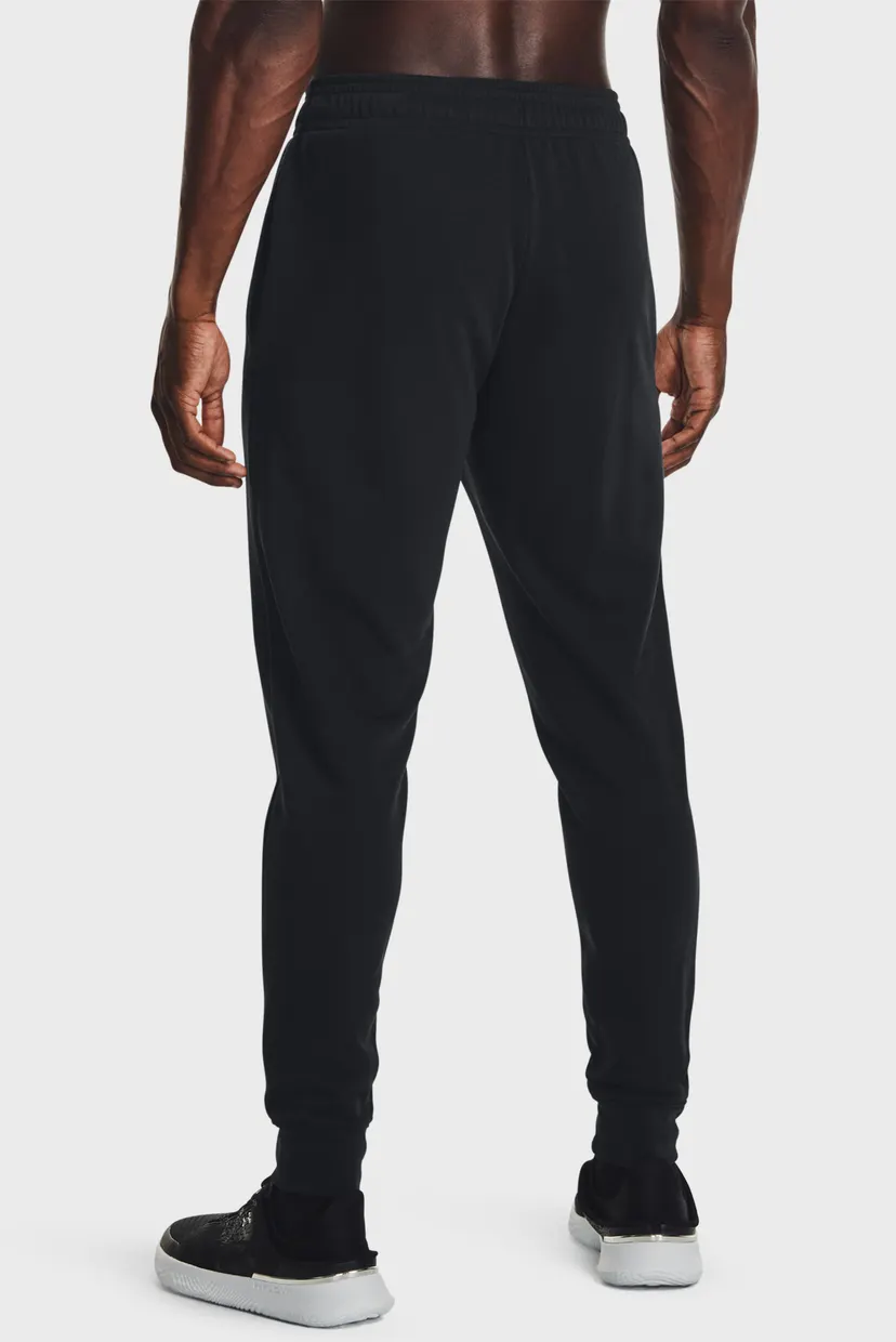 Мужские черные спортивные брюки UA Rival Terry Jogger 3