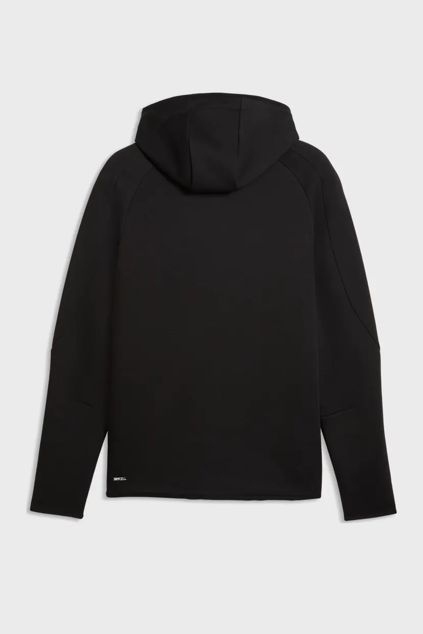 Мужское черное худи Evostripe Full-zip Hoodie Men 5