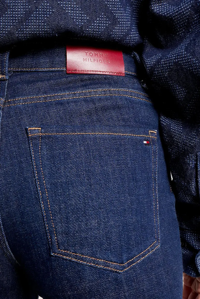 Женские темно-синие джинсы GRAMERCY TAPERED HW A RUE 4