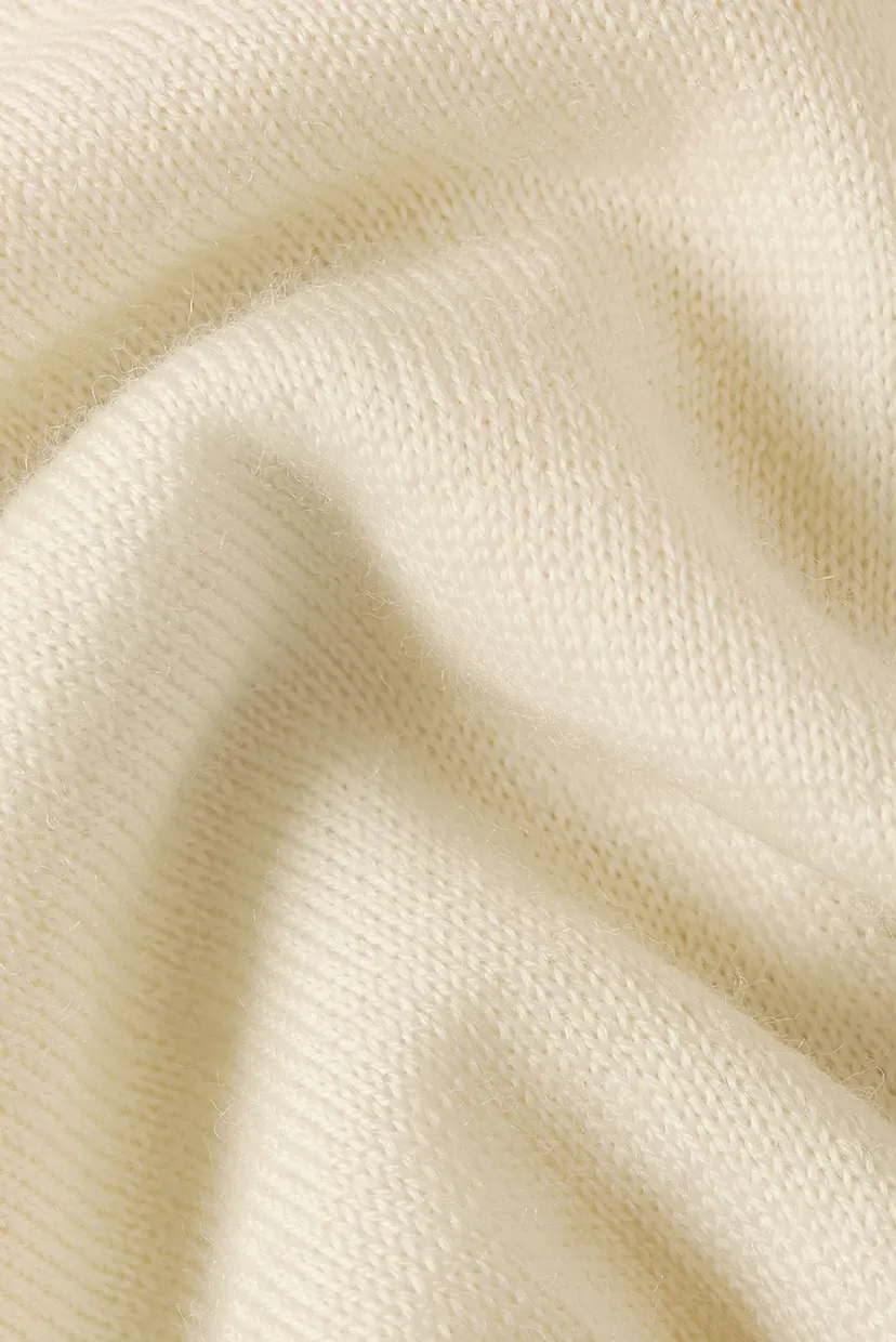 Женский бежевый шерстяной гольф Core slim turtle knit 7