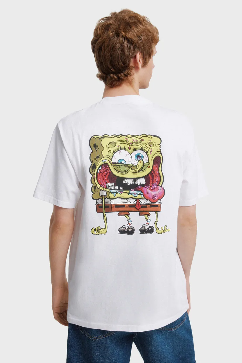 Чоловіча біла футболка SpongeBob 1