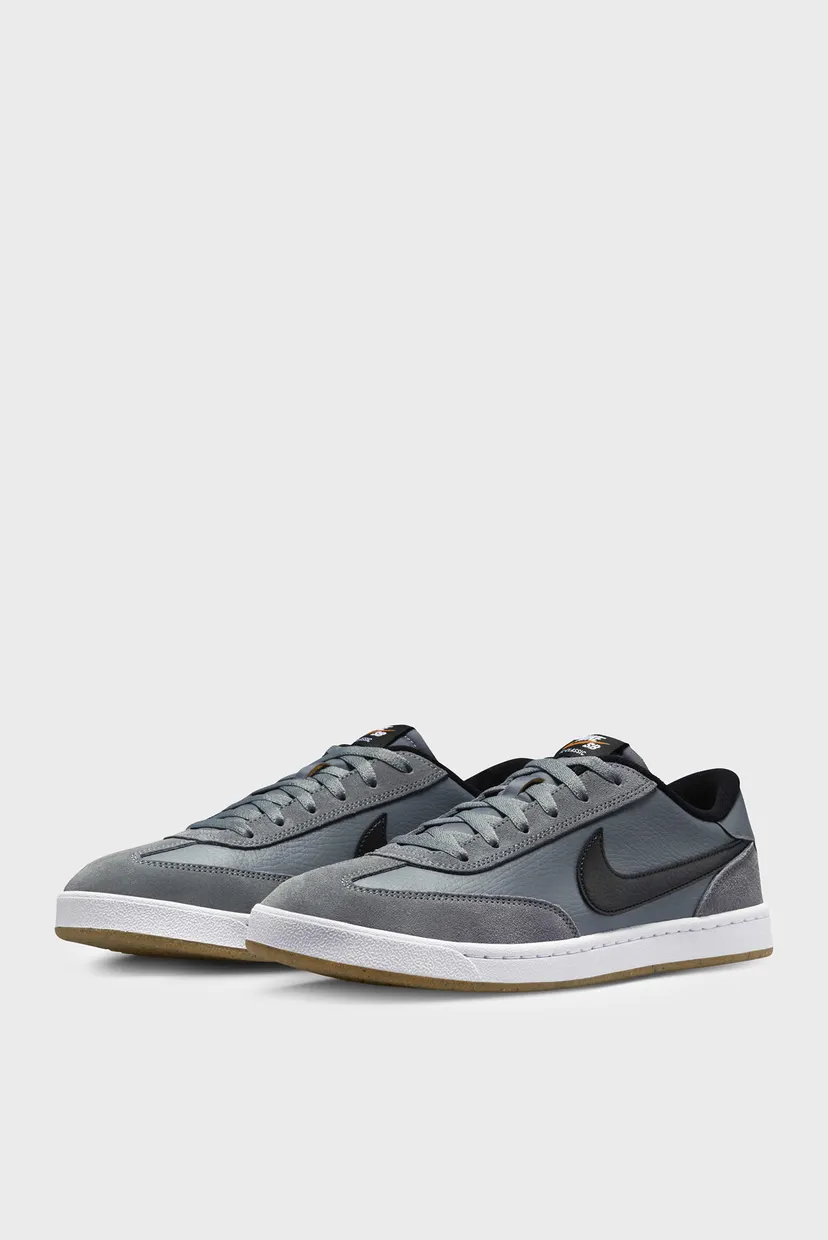 Чоловічі сірі шкіряні снікерси NIKE SB FC CLASSIC 3
