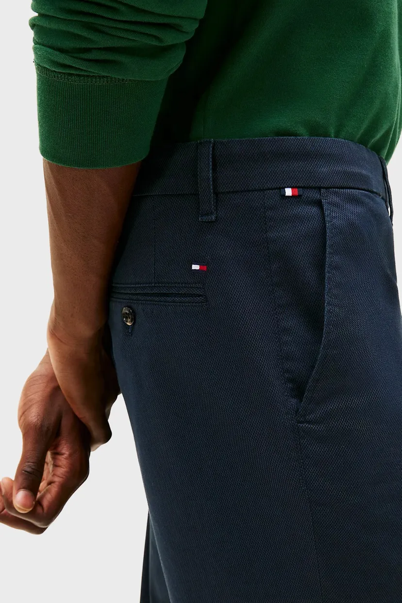 Чоловічі темно-сині чіноси DENTON PRINTED STRUCTURE CHINO 4