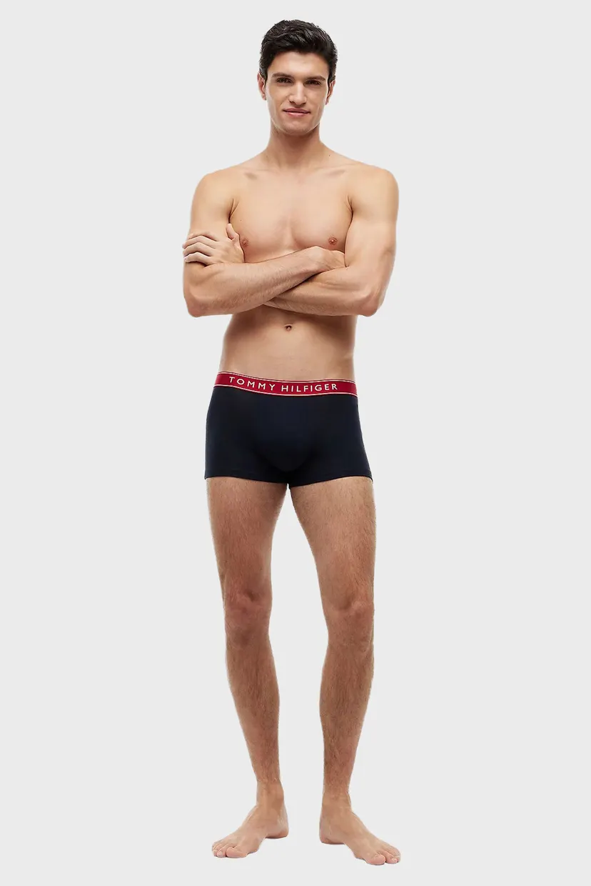 Мужские темно-синие боксеры (3 шт) TRUNK WB 5