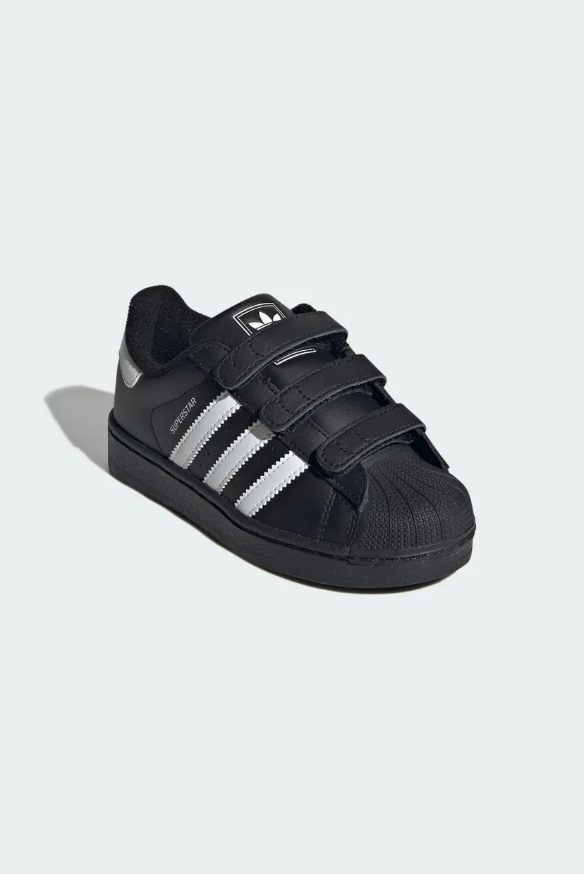 Детские черные сникерсы Superstar II Comfort Closure Kids 4