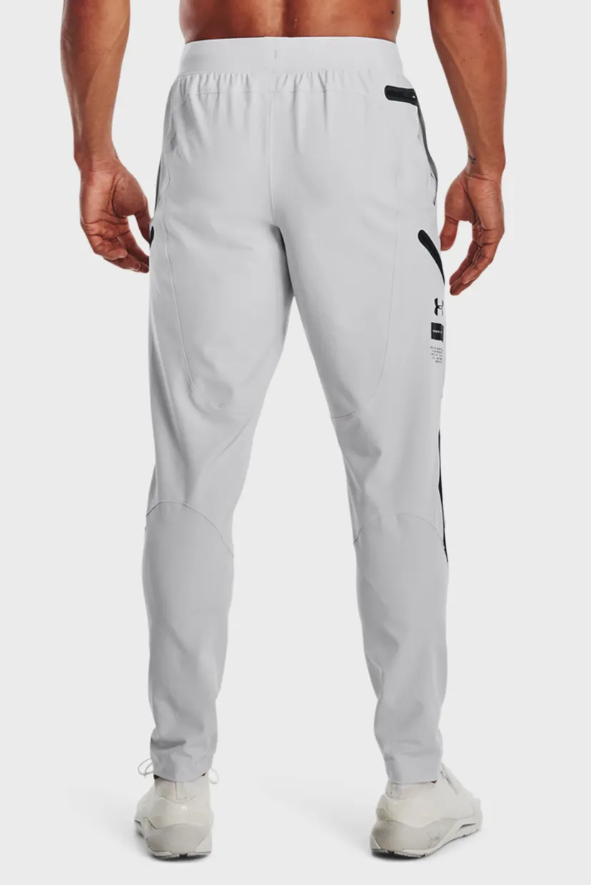 Мужские серые спортивные брюки UA UNSTOPPABLE CARGO PANTS 3