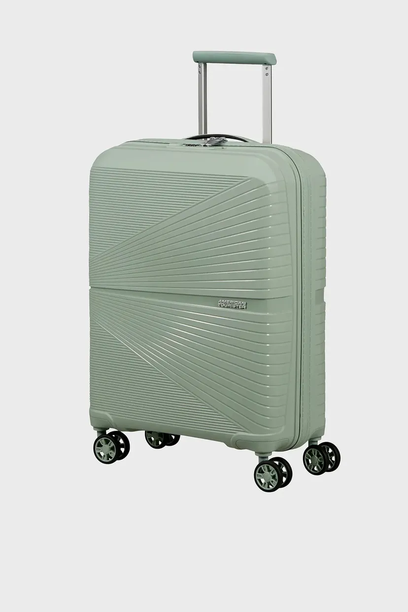 Зеленый чемодан 55 см AIRCONIC SATURN SAGE 4