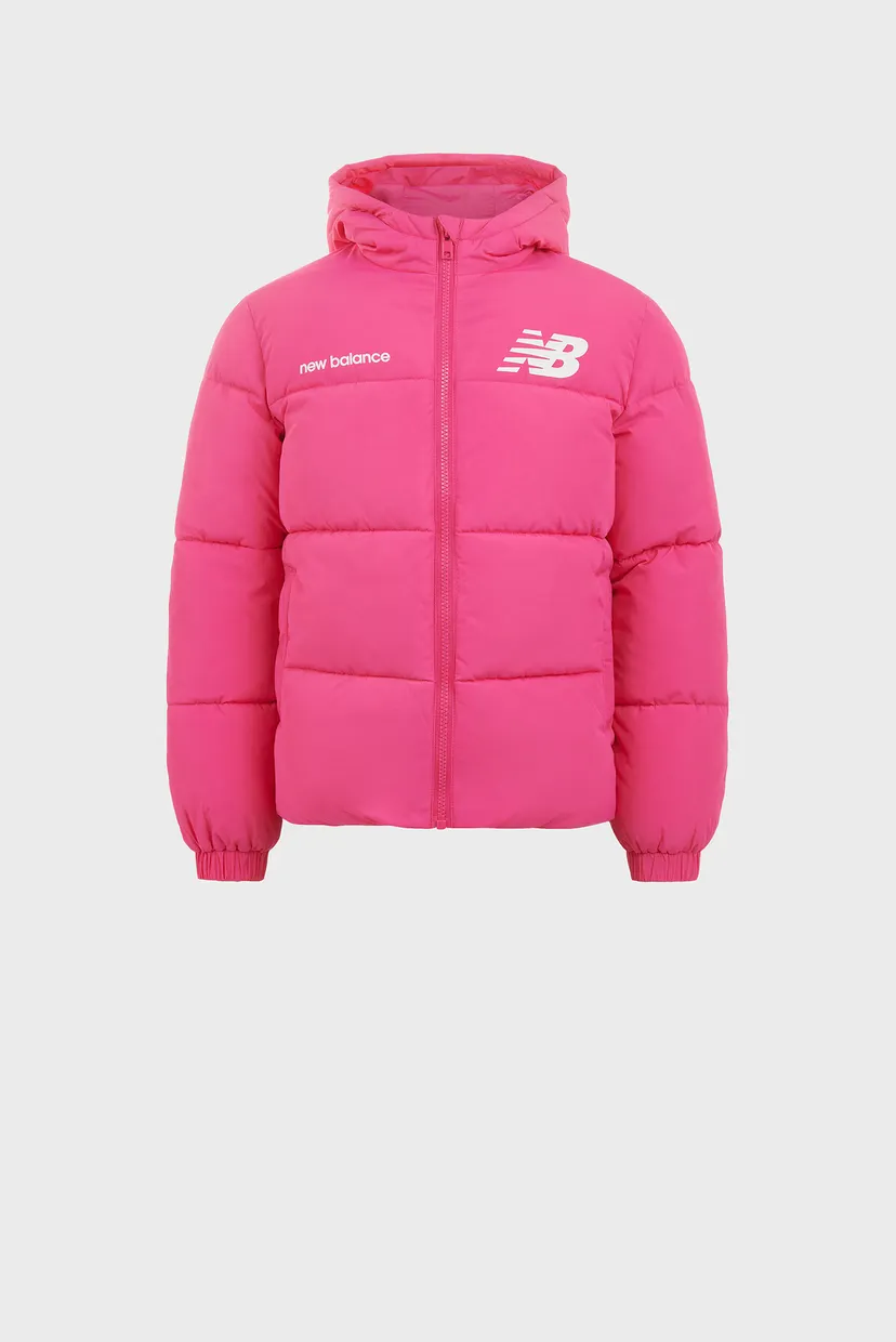 Дитяча рожева куртка Wide Baffle New Balance LAKG0023HIP — MD-Fashion