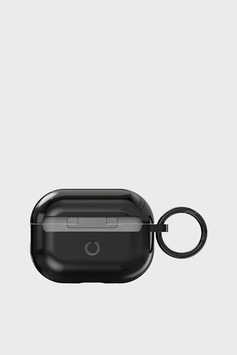 Чорний чохол для навушників Glossy Airpods Case SS25 for Airpods Pro / Pro 2 3