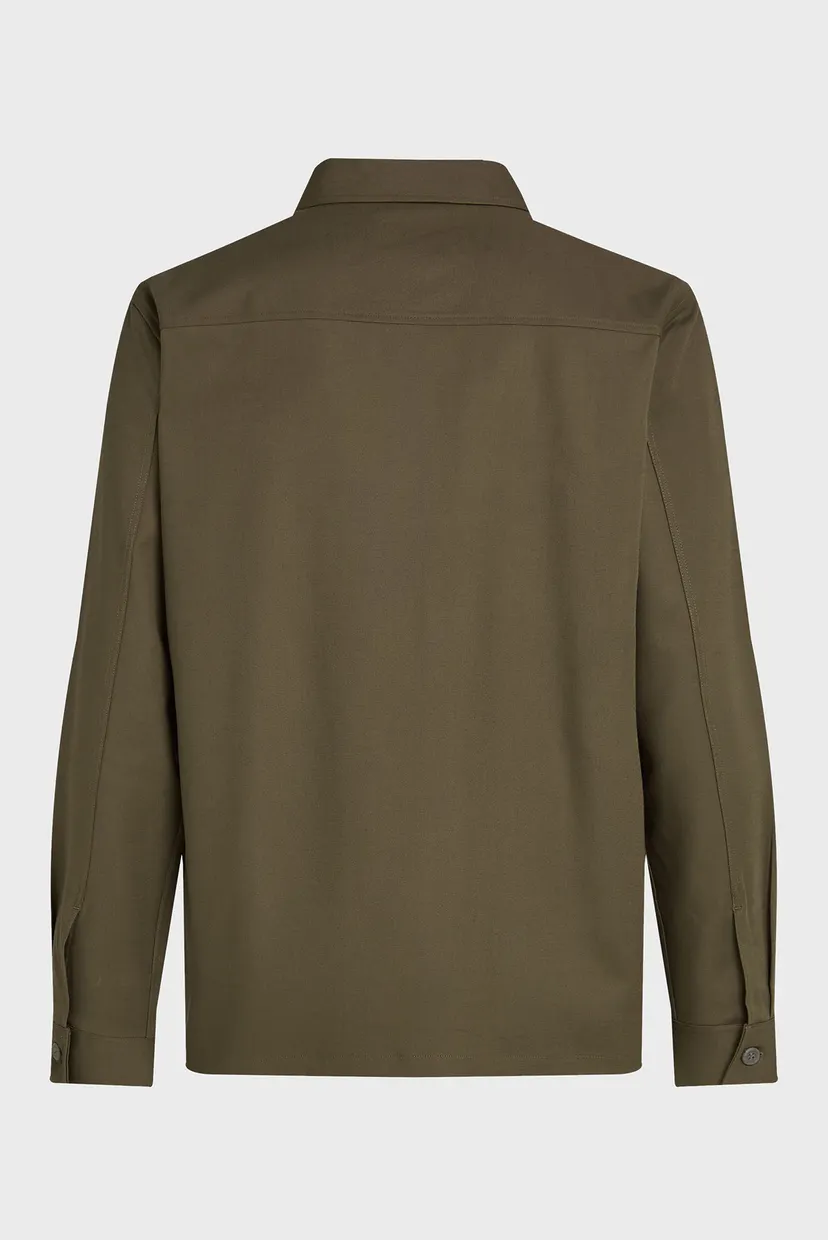 Чоловіча зелена сорочка COTTON VISCOSE TAILORING SHIRT 6
