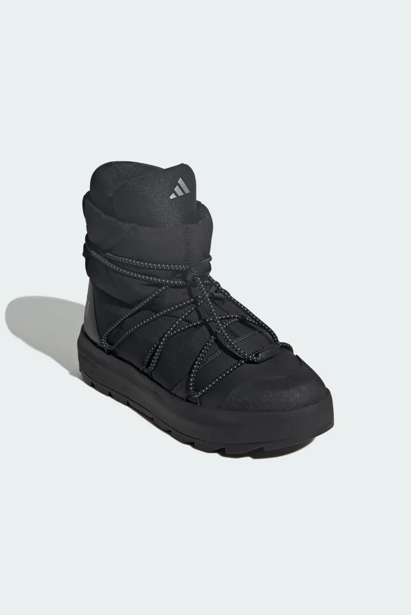Черные луноходы adidas x MOON BOOT ACE MID 4