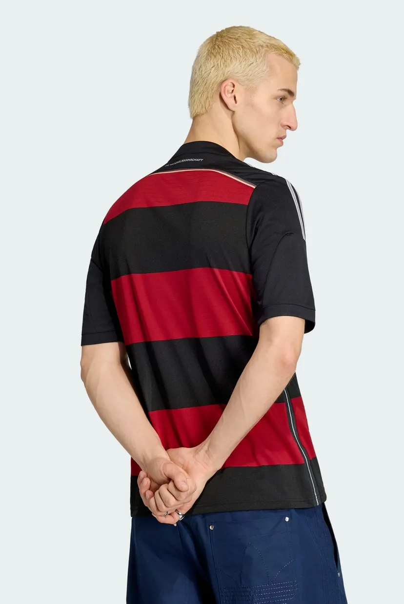 Чоловіча чорна футболка у смужку Germany Away 2014 3