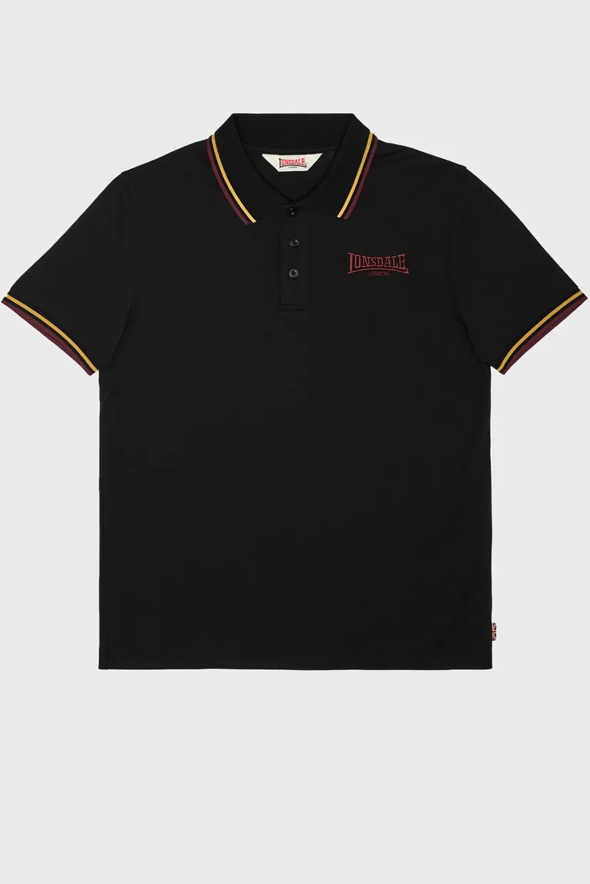 Чоловіче чорне поло TURSDALE 4