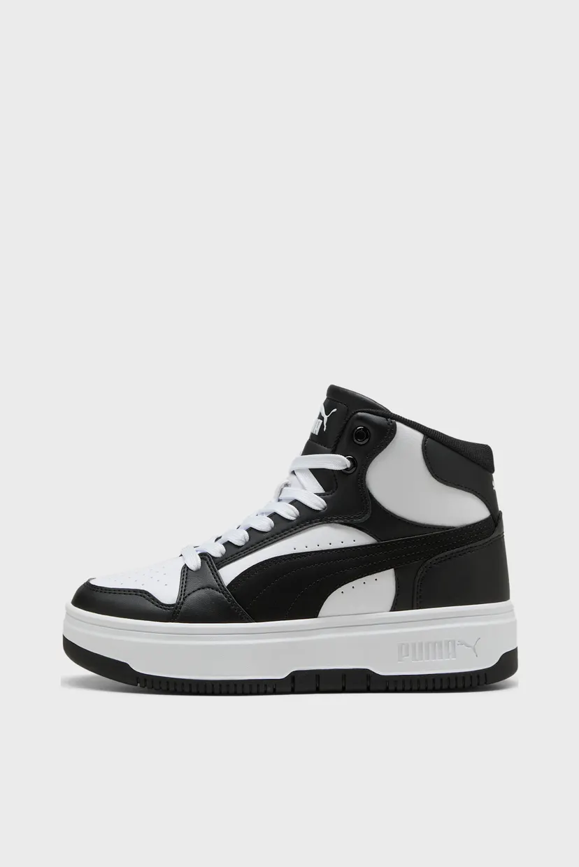 Жіночі чорні кросівки Rebound Femme Mid Sneakers Women 3