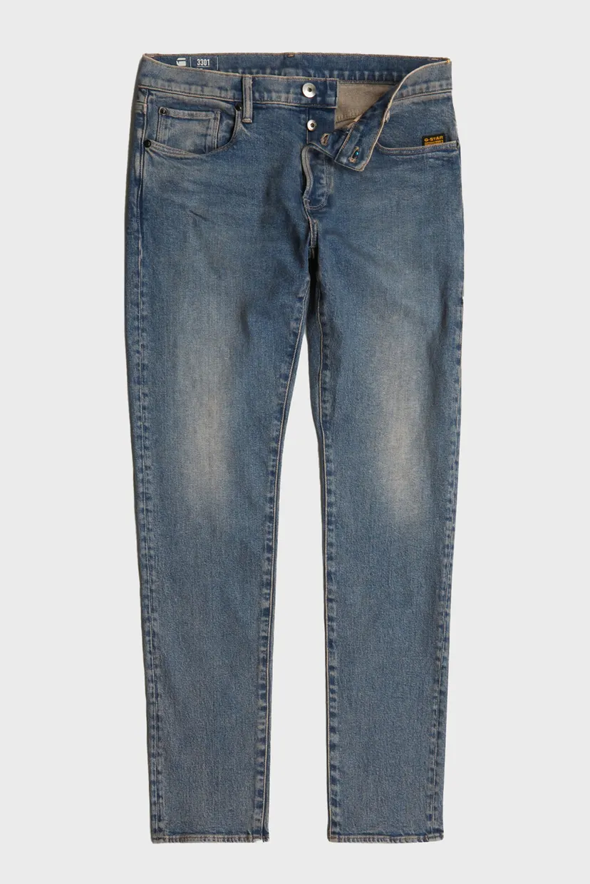 Чоловічі сині джинси 3301 Slim 6