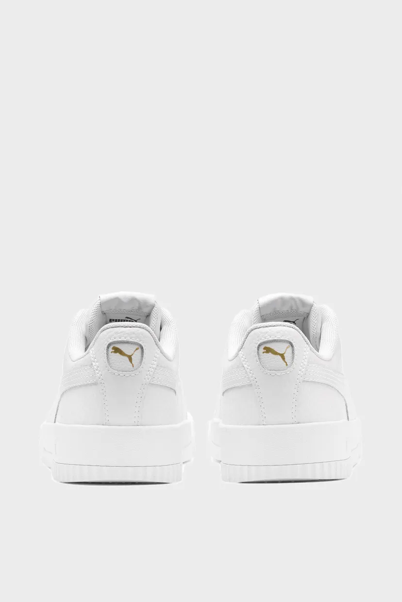 Жіночі білі шкіряні снікерси Carina Lux Women's Trainers 6