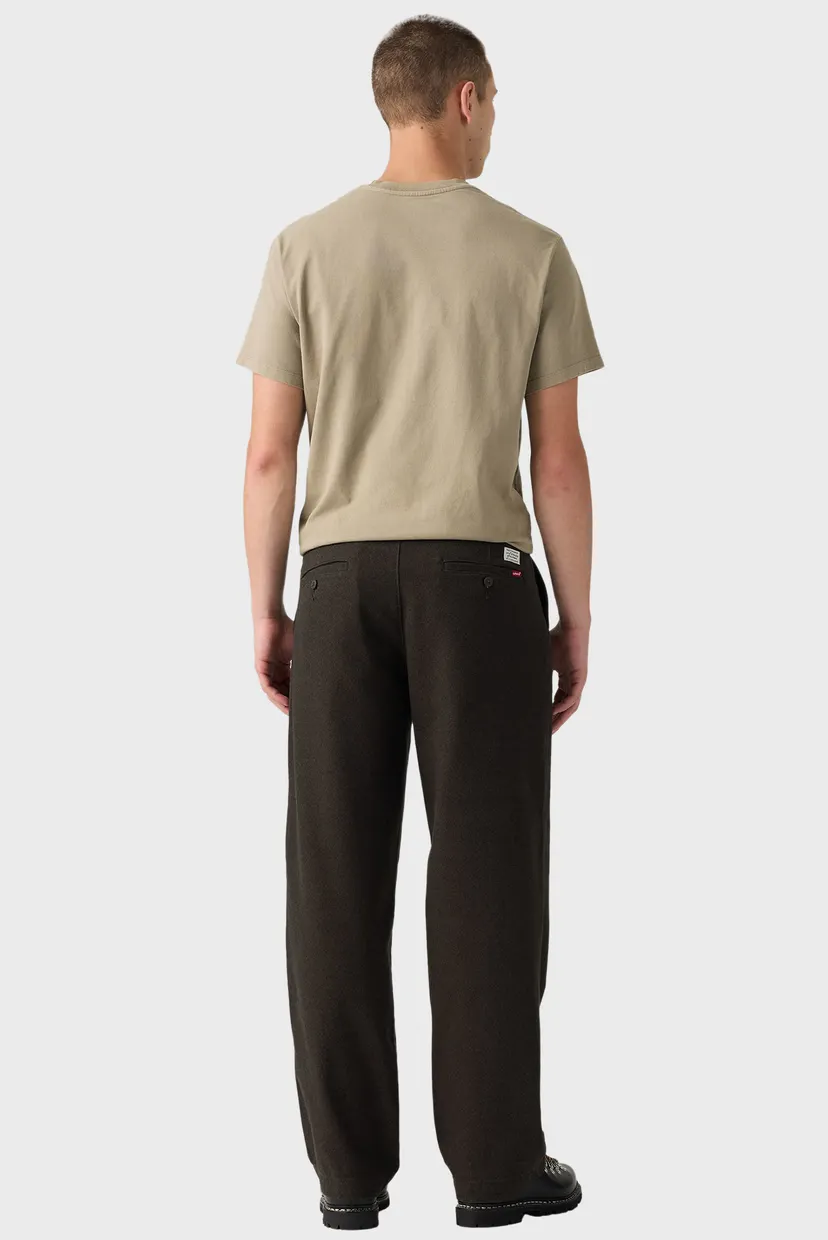 Чоловічі темно-коричневі брюки XX Chino Baggy Pleated 4