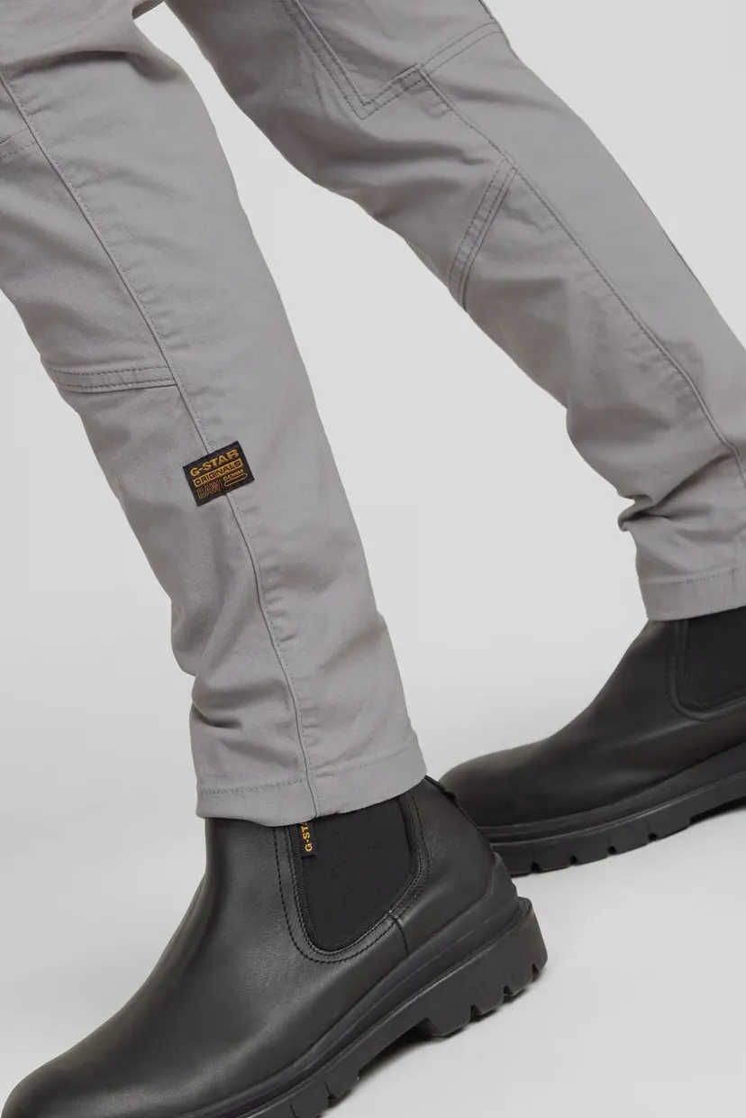 Чоловічі сірі карго Zip Pkt 3D Skinny Cargo 2.0 4