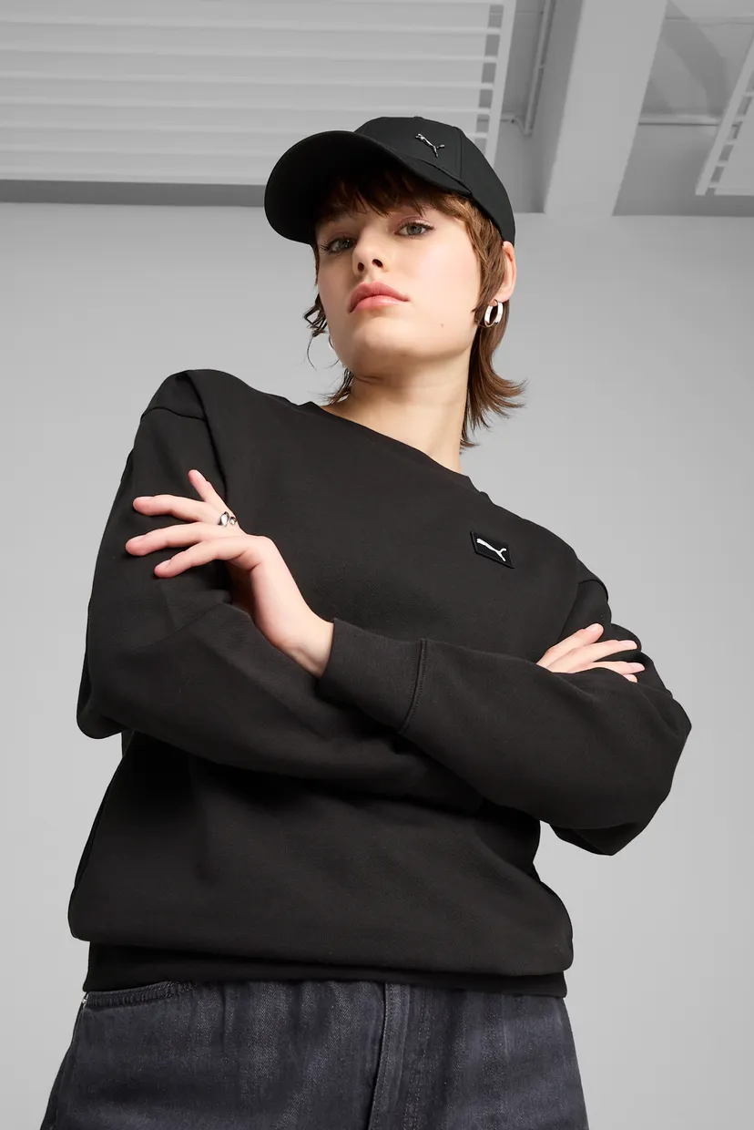 Чорна кепка ESS Metal PUMA Cat Baseball Cap 3