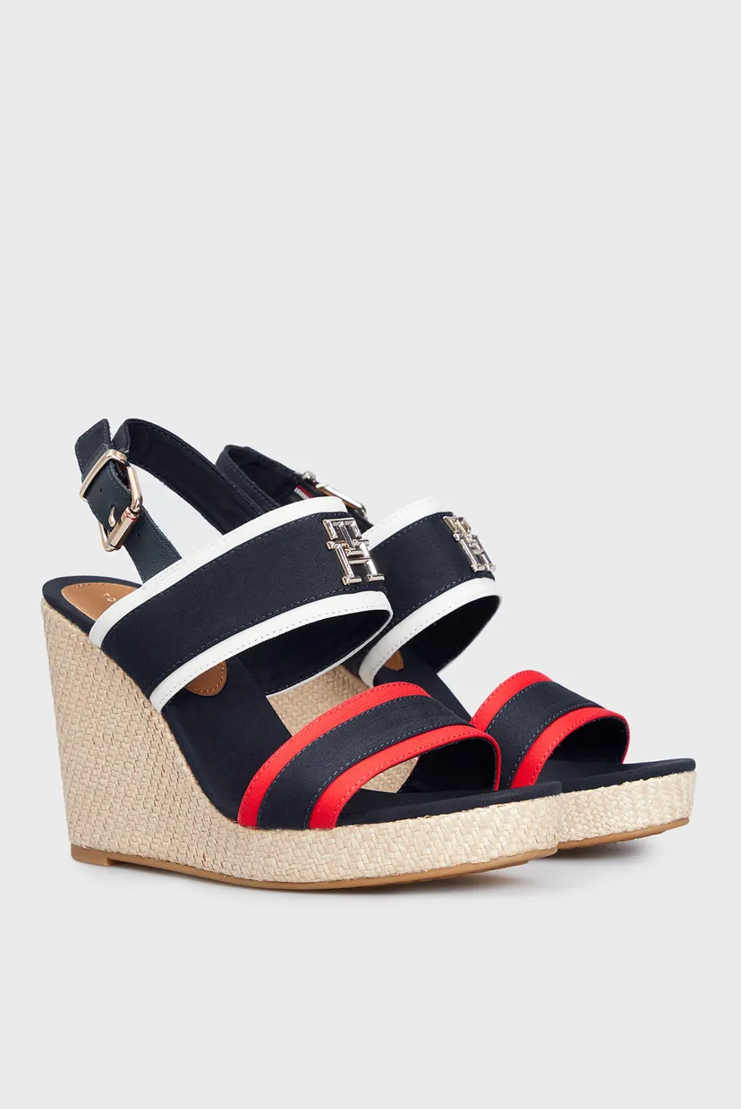 Жіночі темно-сині босоніжки RWB FEMININE WEDGE 3