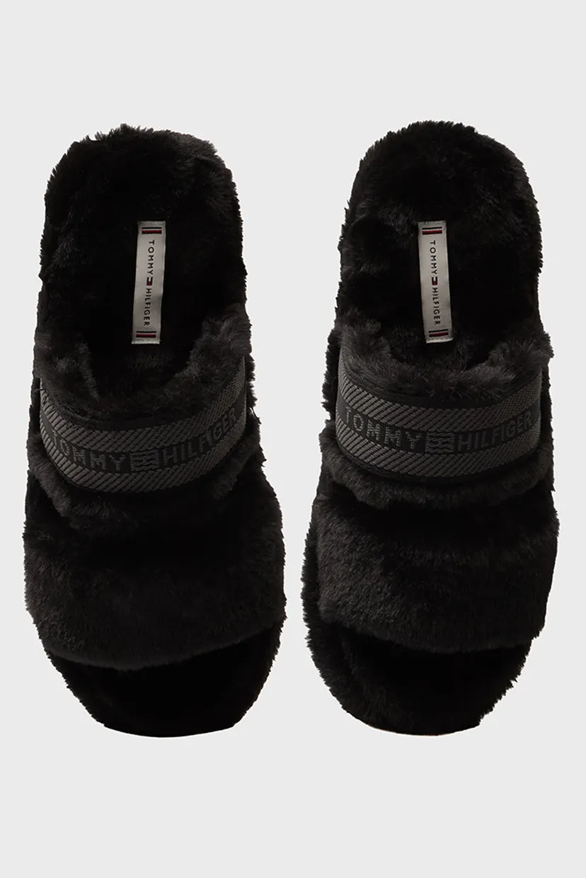 Жіночі чорні капці SLIPPER 4