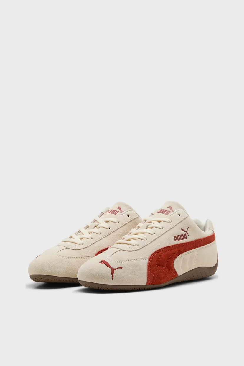 Бежевые замшевые кроссовки Speedcat OG Unisex PUMA 398846_85 — MD