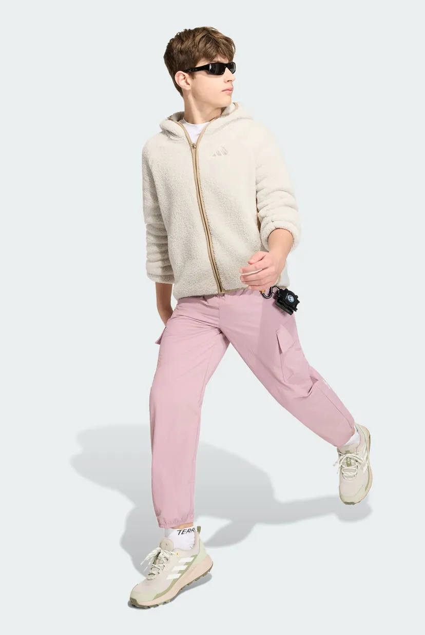 Детское бежевое худи Terrex Kids Xploric Full-zip 6