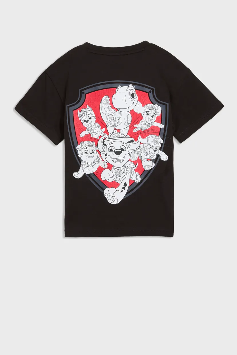Детская черная футболка PUMA x PAW PATROL Relaxed Graphic Tee Kids 5