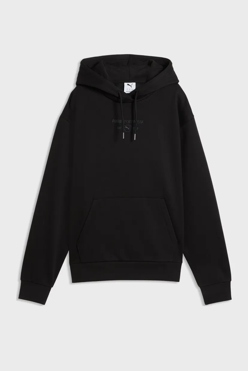 Жіноче чорне худі PUMA Class Full-Zip Fleece Hoodie Women 4