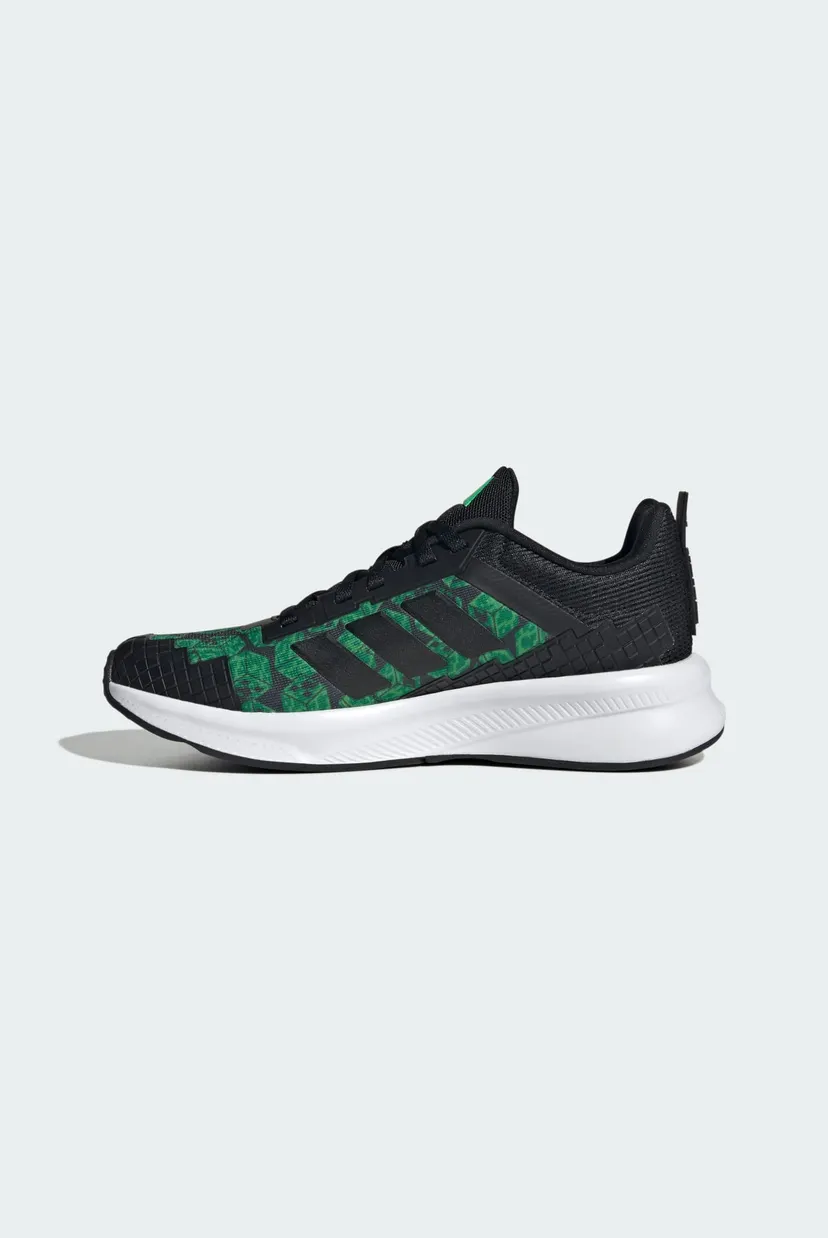 Дитячі чорні кросівки ADIDAS MINECRAFT FORTARUN 4.0 JUNIOR 6