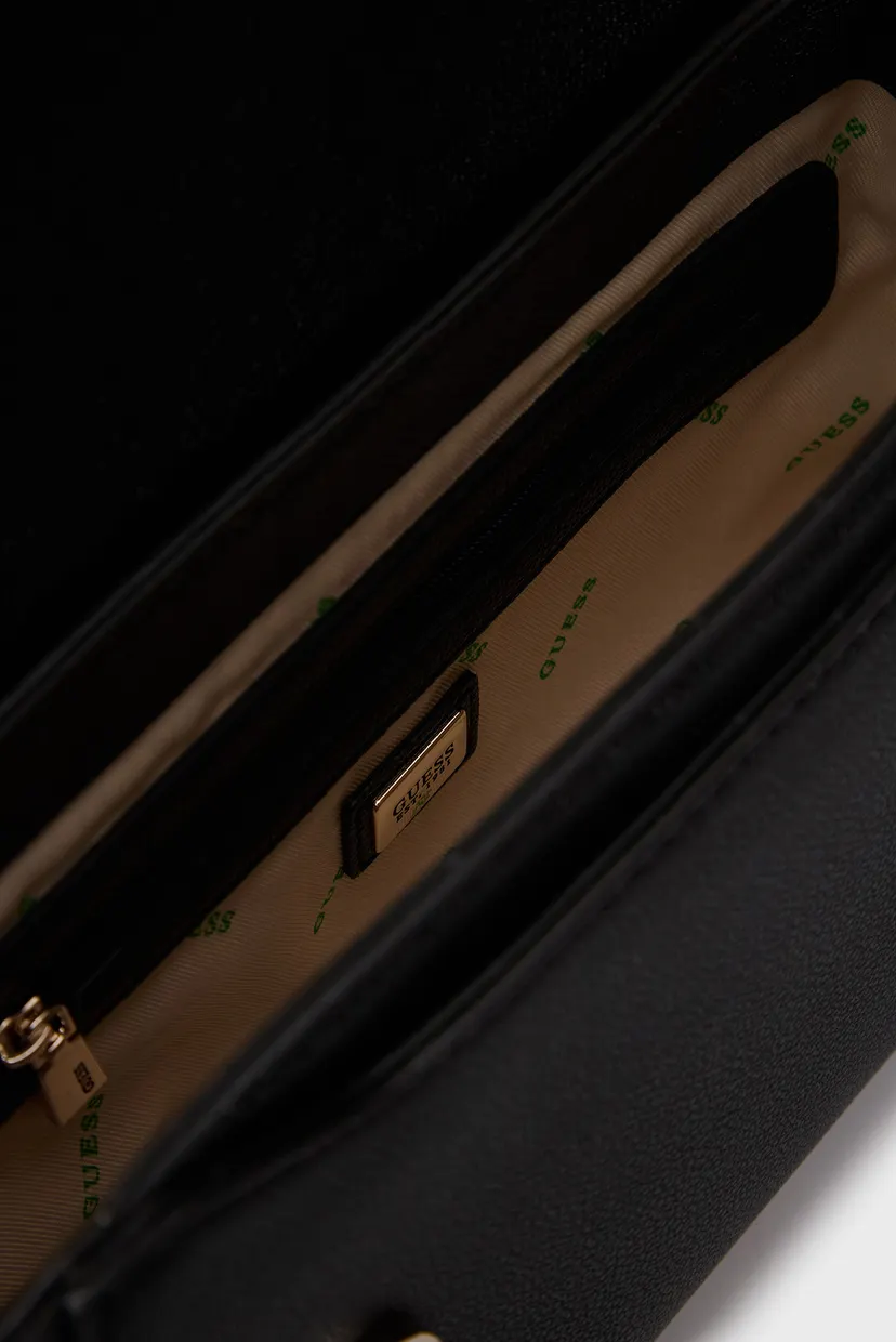 Жіноча чорна сумка ECO ALI CONVERTIBLE XBODY FLAP 6