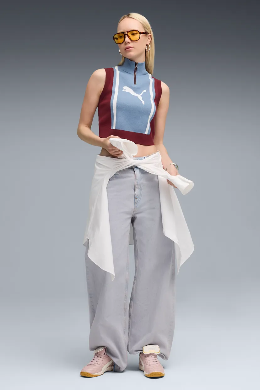 Жіночий жилет FUTURE.PUMA.ARCHIVE Half-Zip Knitted Tank Women 4