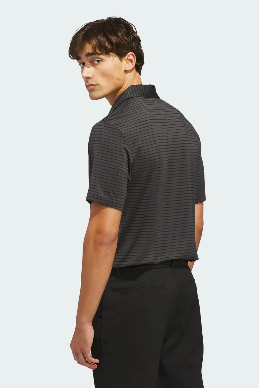 Мужское темно-серое поло в полоску PERFORMANCE TWO-COLOR STRIPE 3