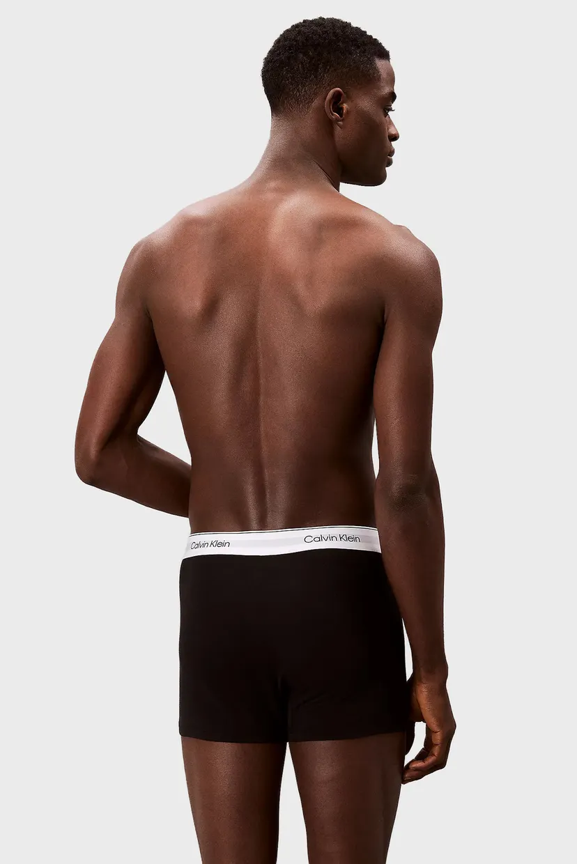 Мужские черные боксеры (3 шт) RELAXED FIT TRUNK 3