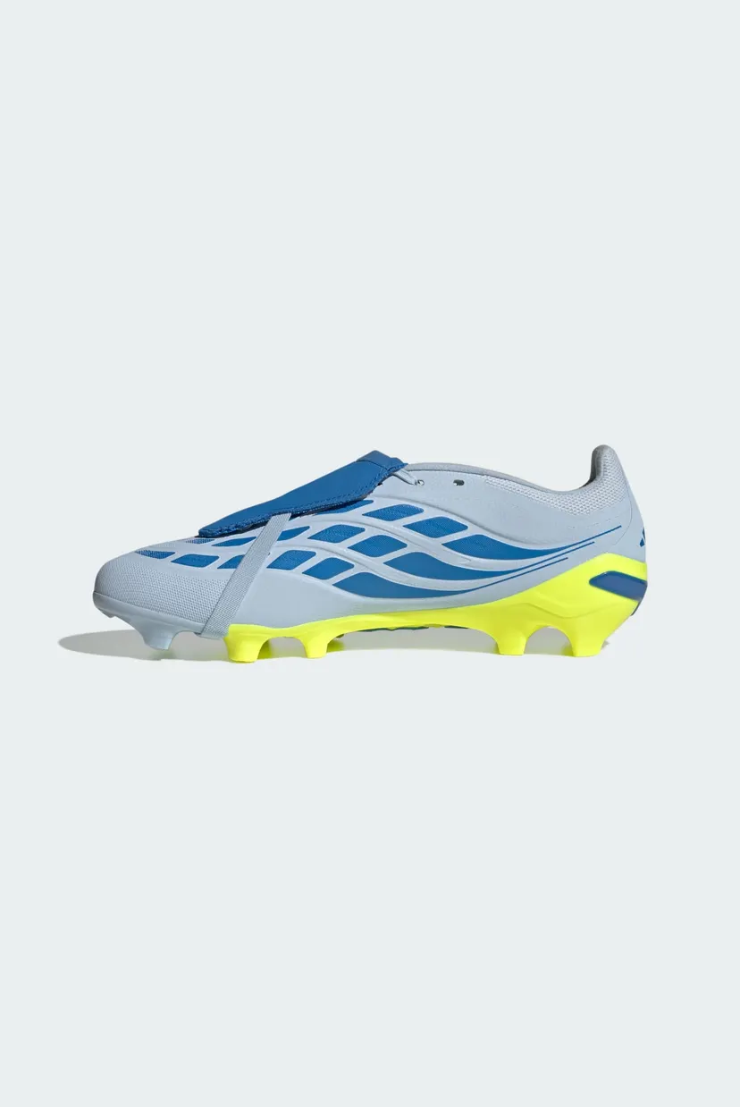 Голубые бутсы PREDATOR LEAGUE Fold-Over Tongue Firm Ground 6