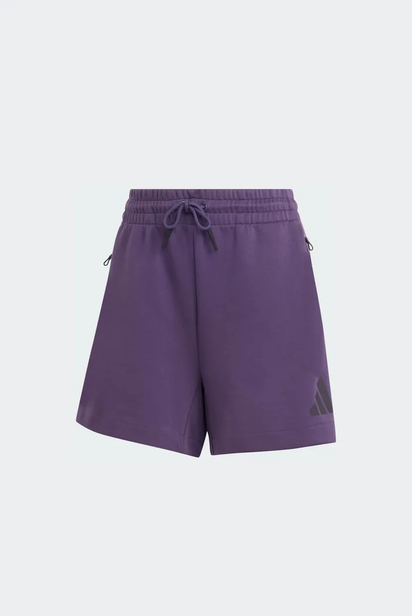 Женские фиолетовые шорты adidas Z.N.E. 6