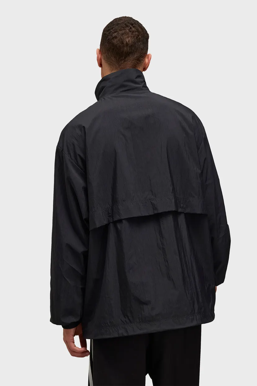 Чоловічий чорний анорак Y-3 3-Stripes Nylon Shell 1/2 Zip 4
