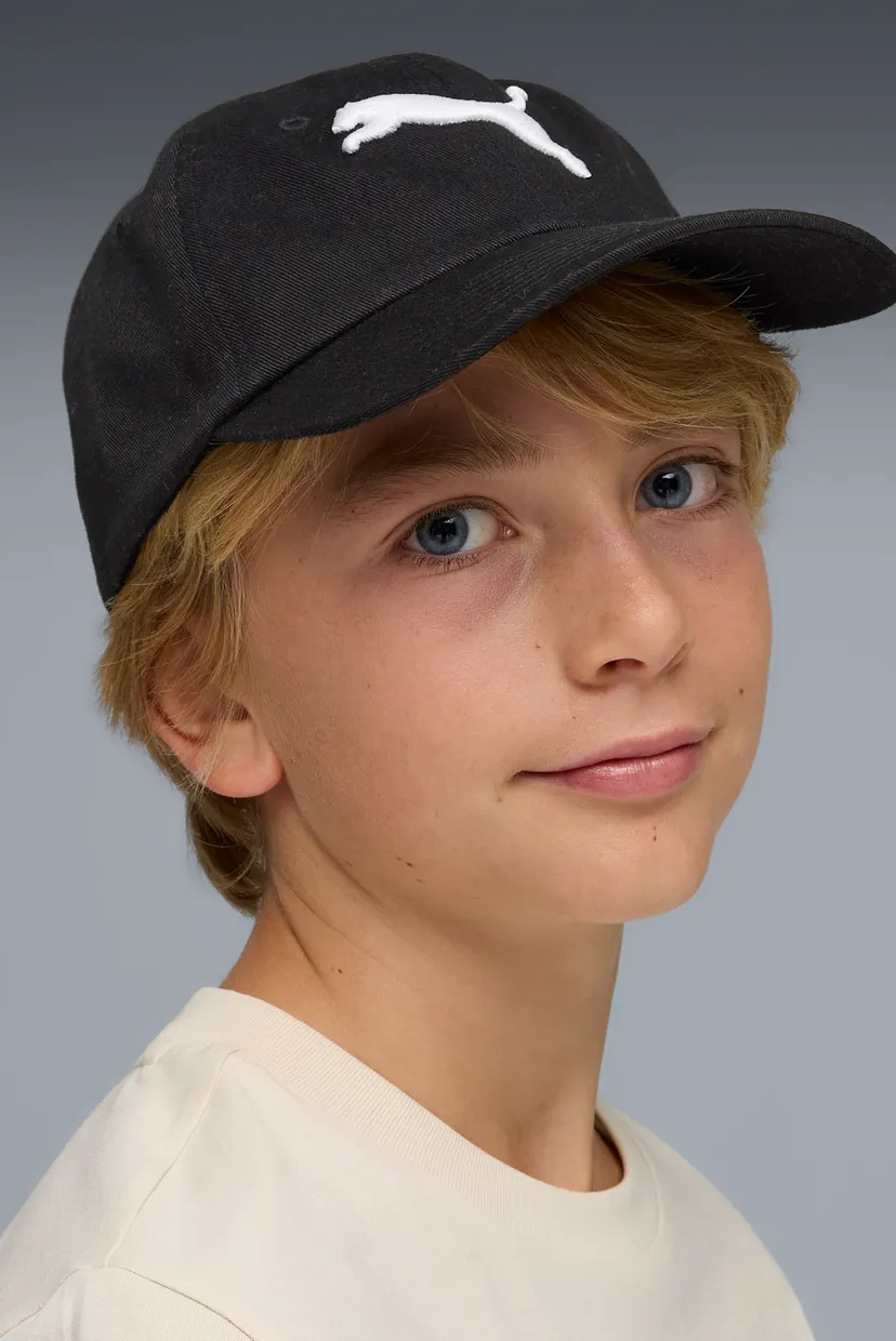 Дитяча чорна кепка Essentials PUMA Cat Baseball Cap Youth 3