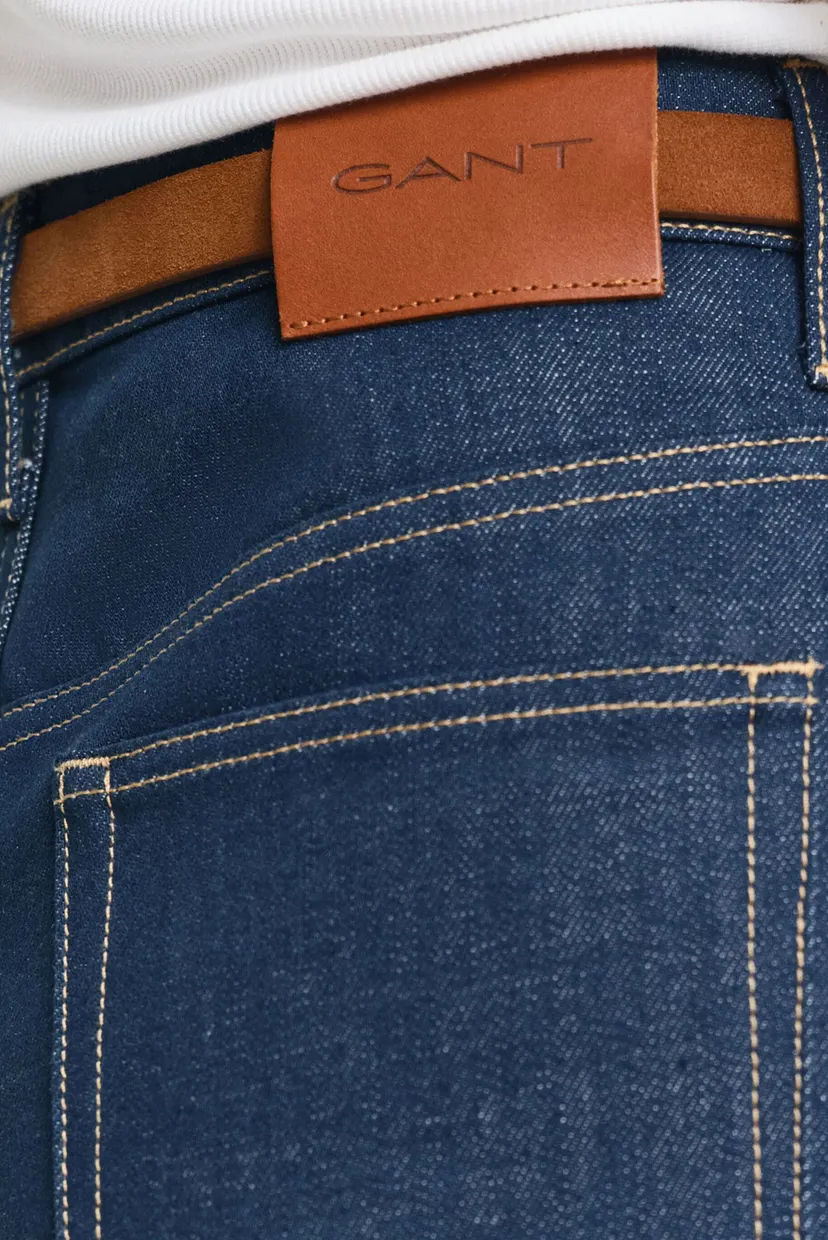 Женская темно-синяя джинсовая юбка DENIM 6