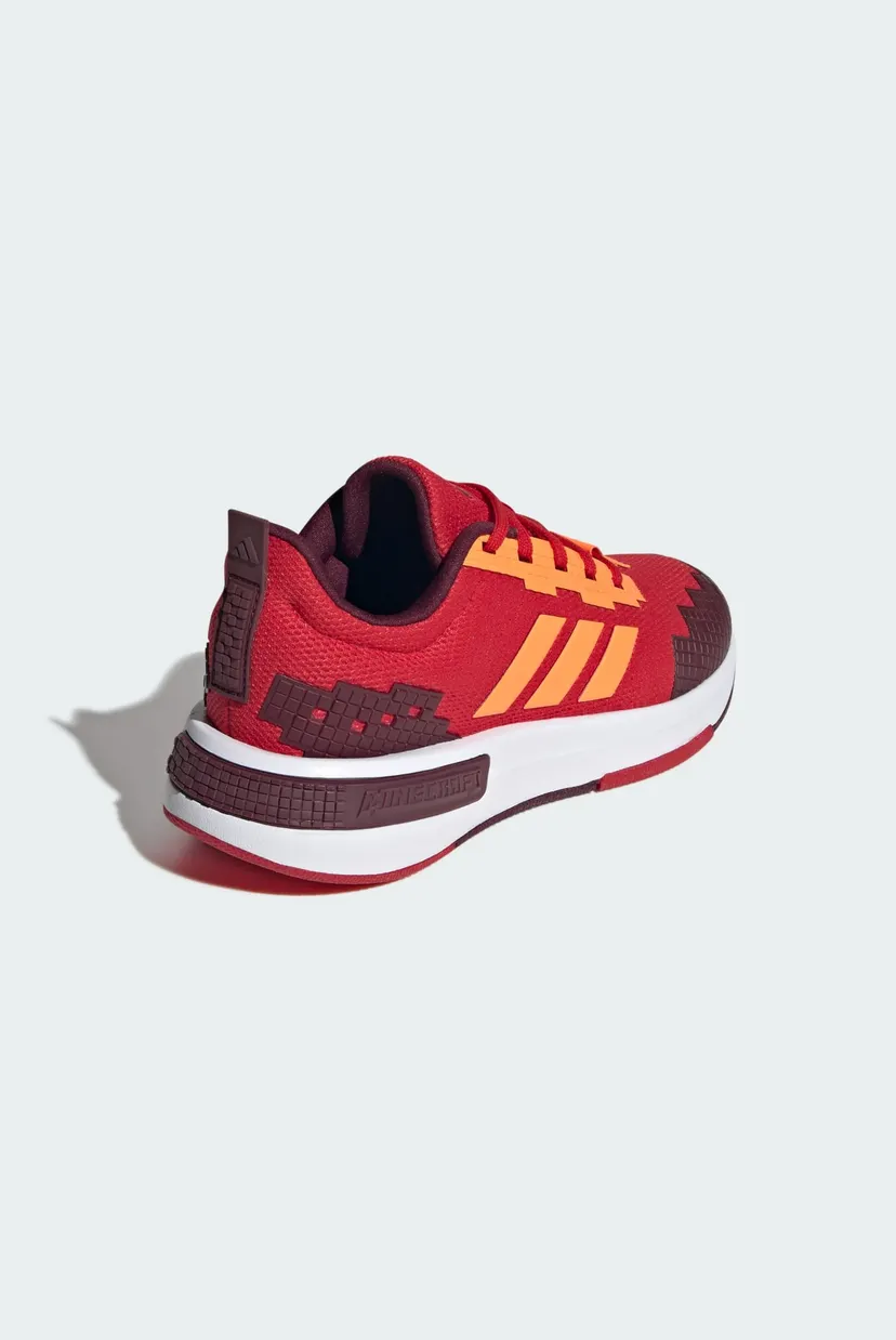 Дитячі червоні кросівки ADIDAS MINECRAFT PRO JUNIOR 5