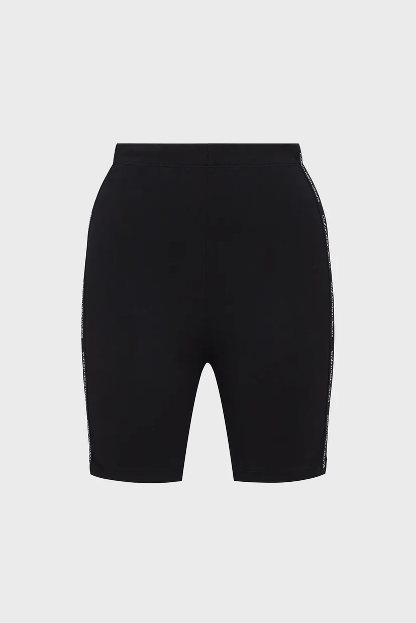 Женские черные велосипедки LOGO ELASTIC 5