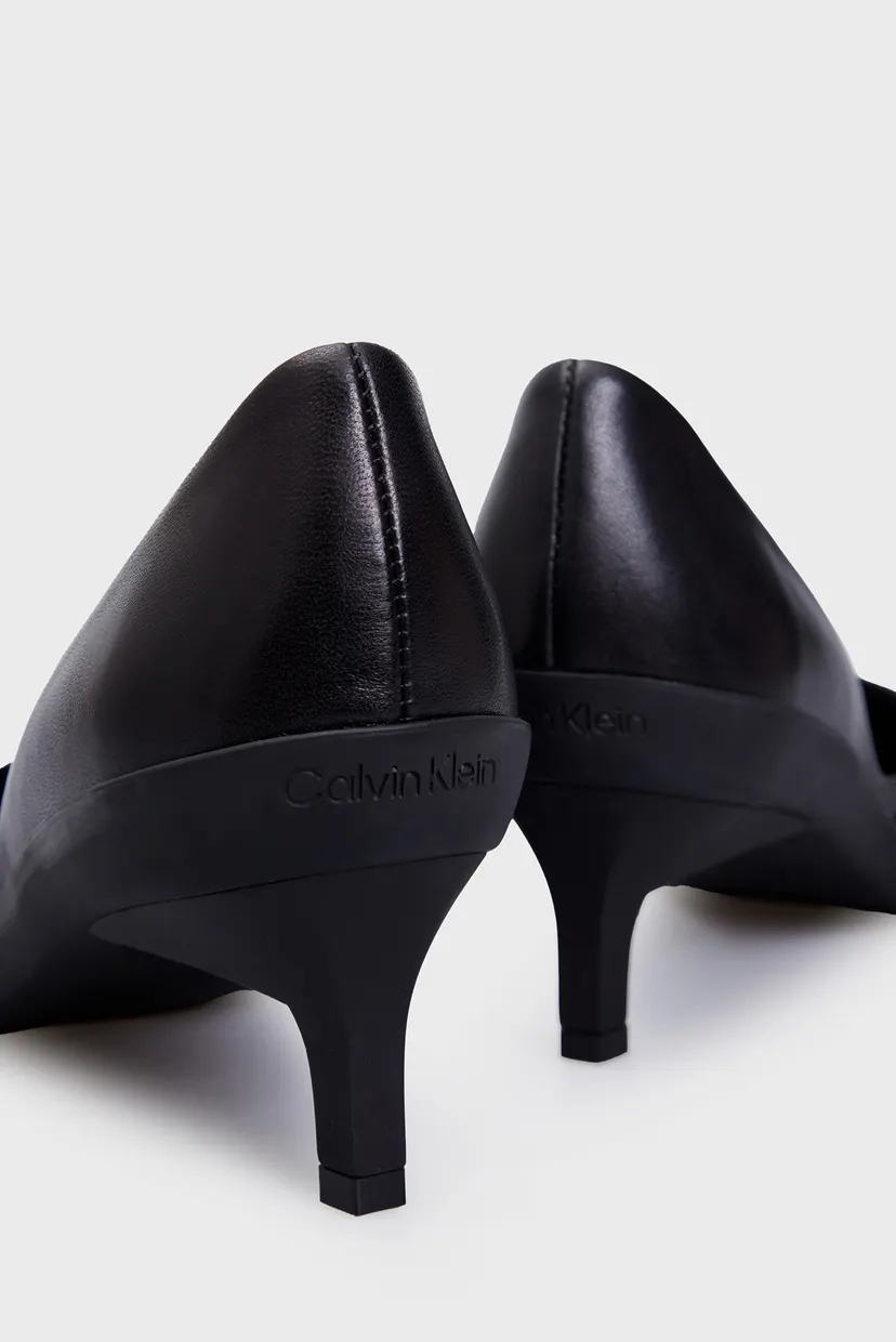 Женские черные кожаные лодочки D'ORSAY PUMP 45 MIX M 5