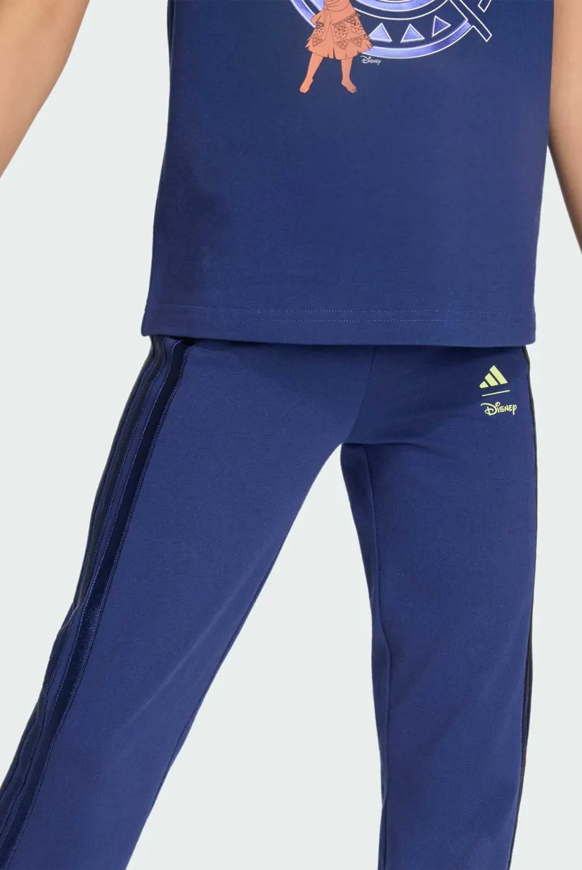 Детский синий комплект одежды (футболка, брюки) ADIDAS DISNEY T-SHIRT & LEGGINGS 4