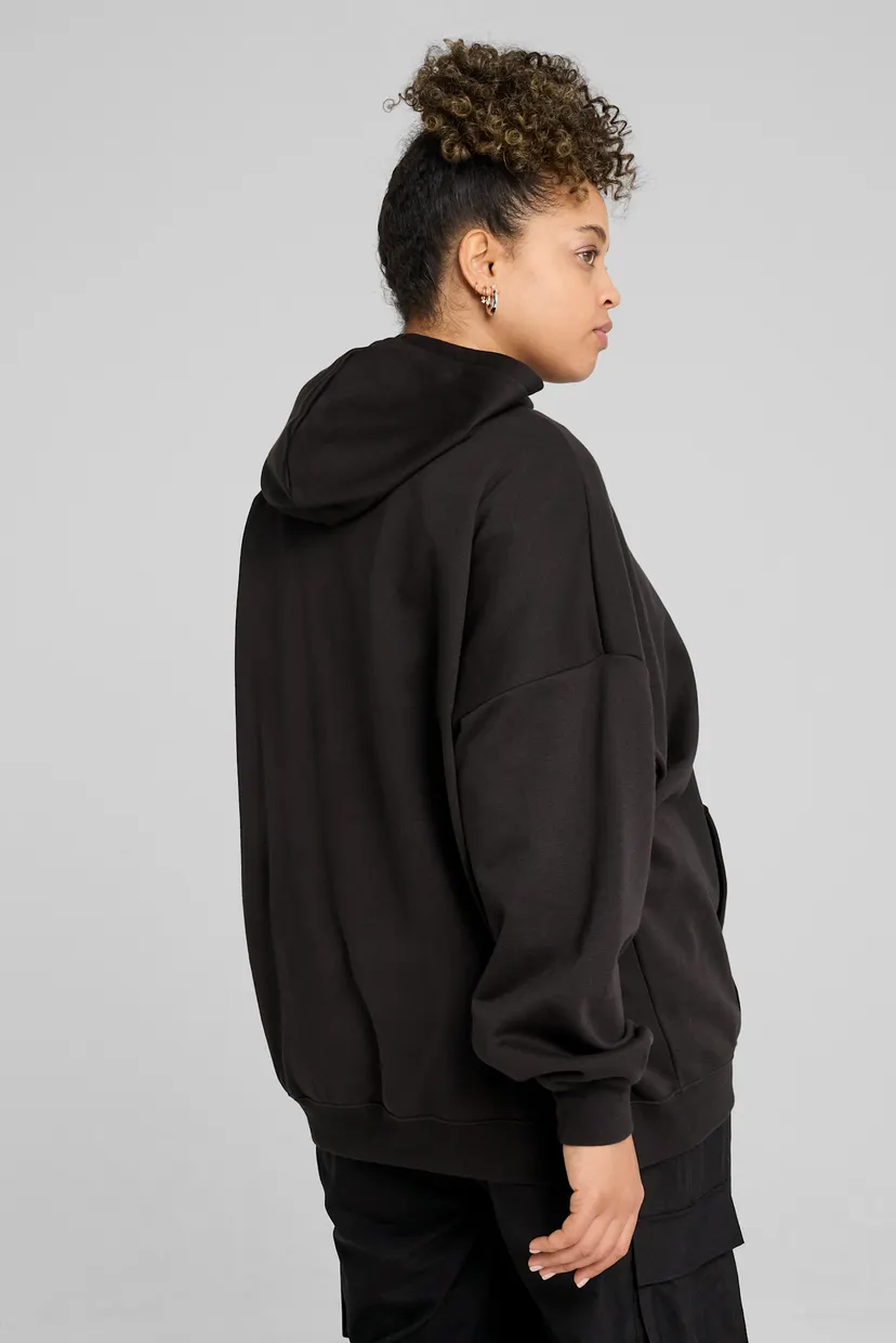 Жіноче чорне худі Essentials Oversized Hoodie Women 3