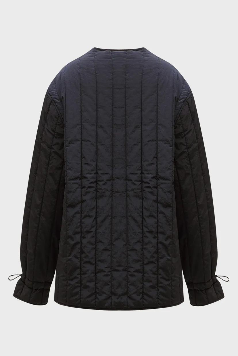 Жіноча темно-синя куртка TJW VERTICAL QUILT LINER 6