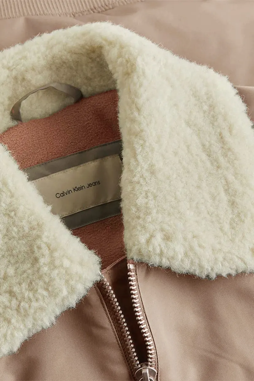 Чоловіча оливкова куртка AVIATOR SHERPA JACKET 5