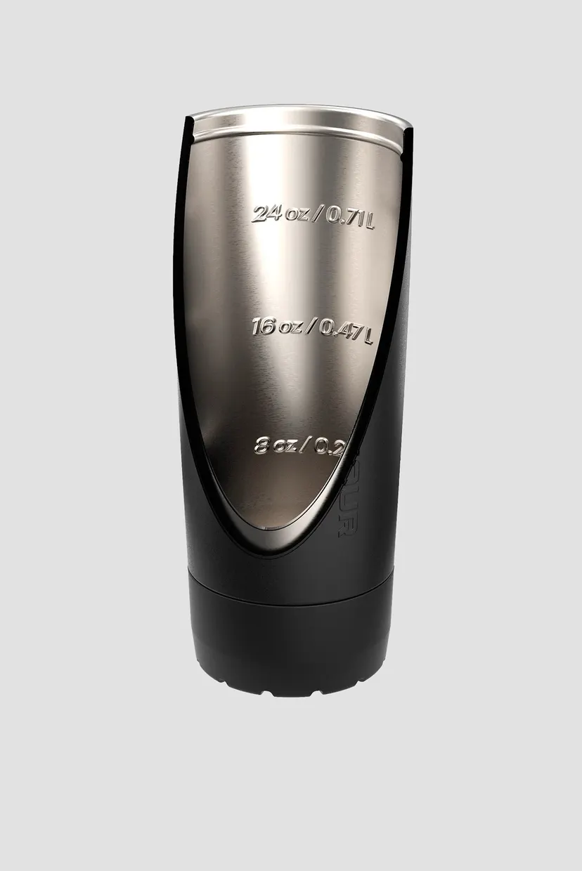 Черная бутылка для воды UA 30oz Speed Flip Stainless Steel Bottle Black OSFA (500 мл) 3