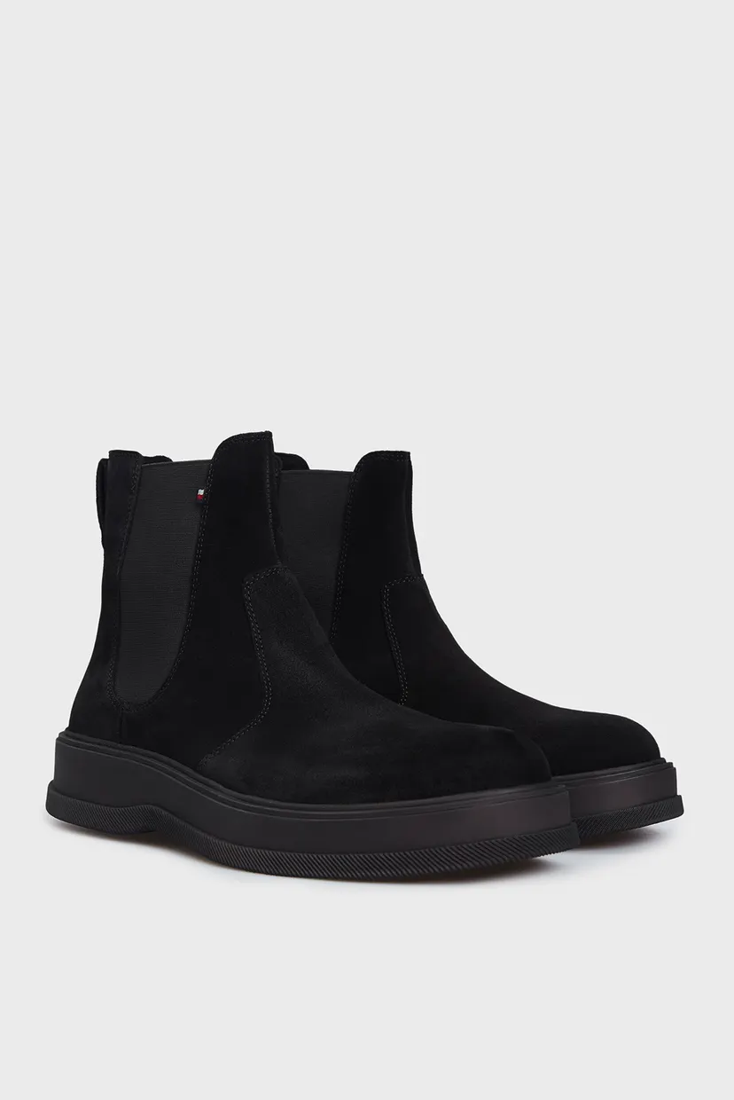 Мужские черные замшевые челси TH EVERYDAY CORE SUEDE CHELSEA 3