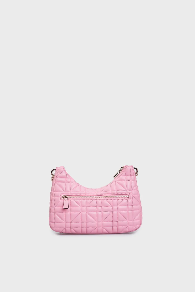 Женская розовая сумка ASSIA TOP ZIP SHOULDER BAG 4